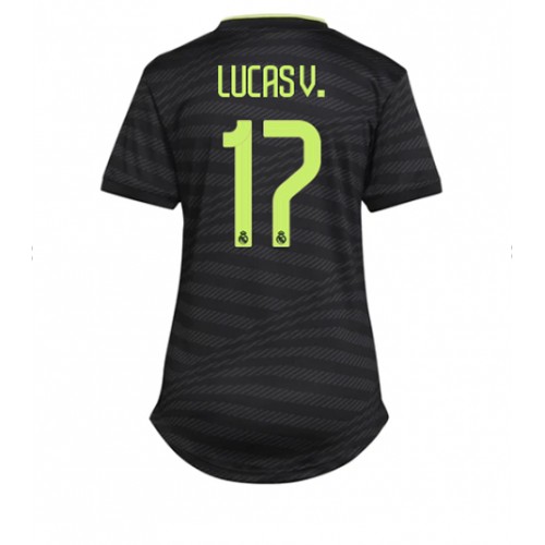 Dres Real Madrid Lucas Vazquez #17 Rezervni za Žensko 2022-23 Kratak Rukav